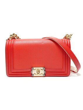 Chanel Shoulder Bag Red
